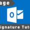 MS Outlook Signature Tutorial: How to Add an Image
